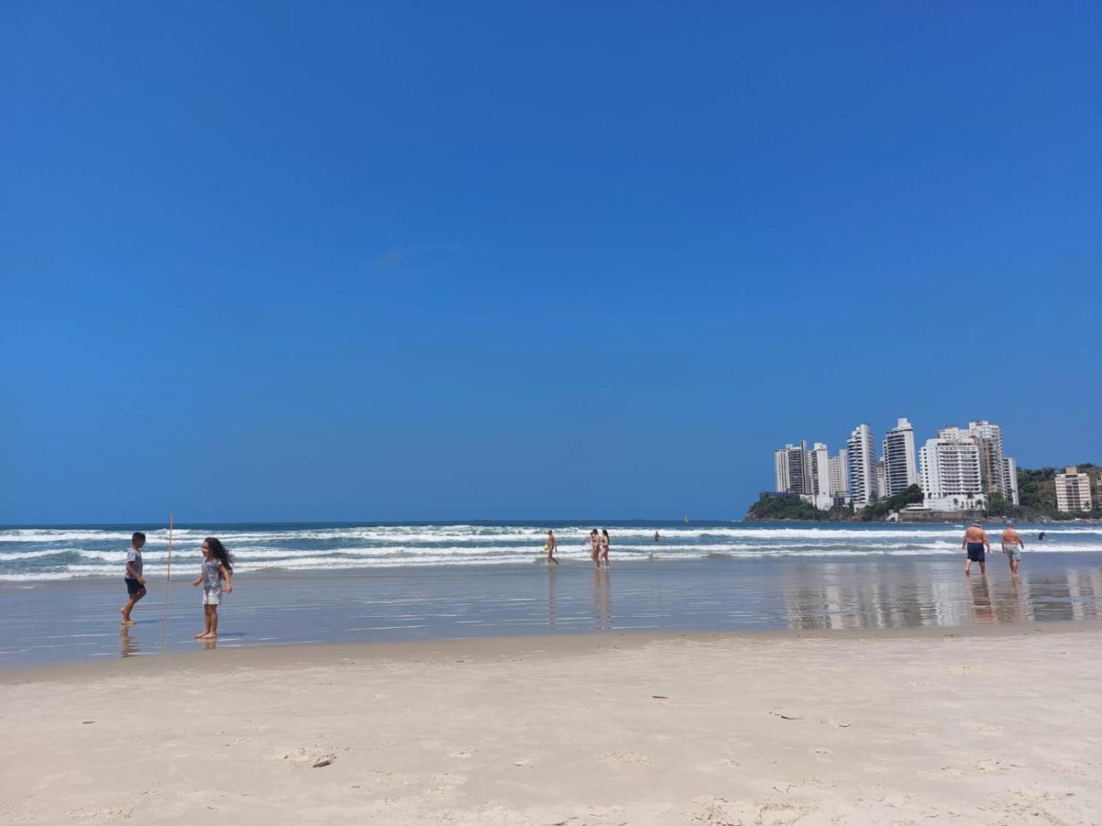 Apartamento Com Vista Mar Guarujá Zewnętrze zdjęcie
